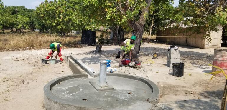 Município de Dondo Inicia com Abertura de 8 Furos de Água 